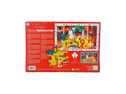 Puzzle observation - Cirque - 35 pièces