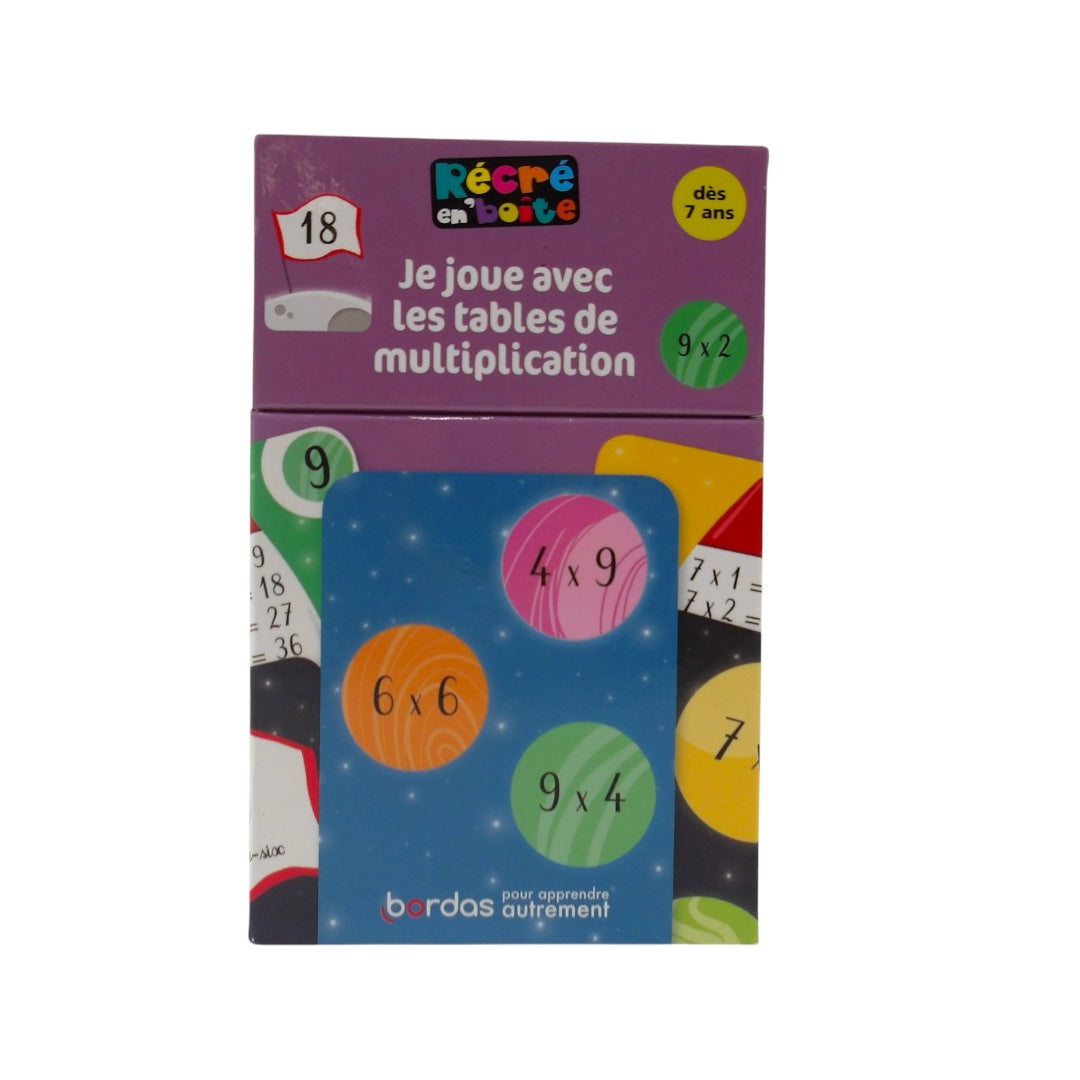 Je joue avec les tables de multriplication- Édition 2020