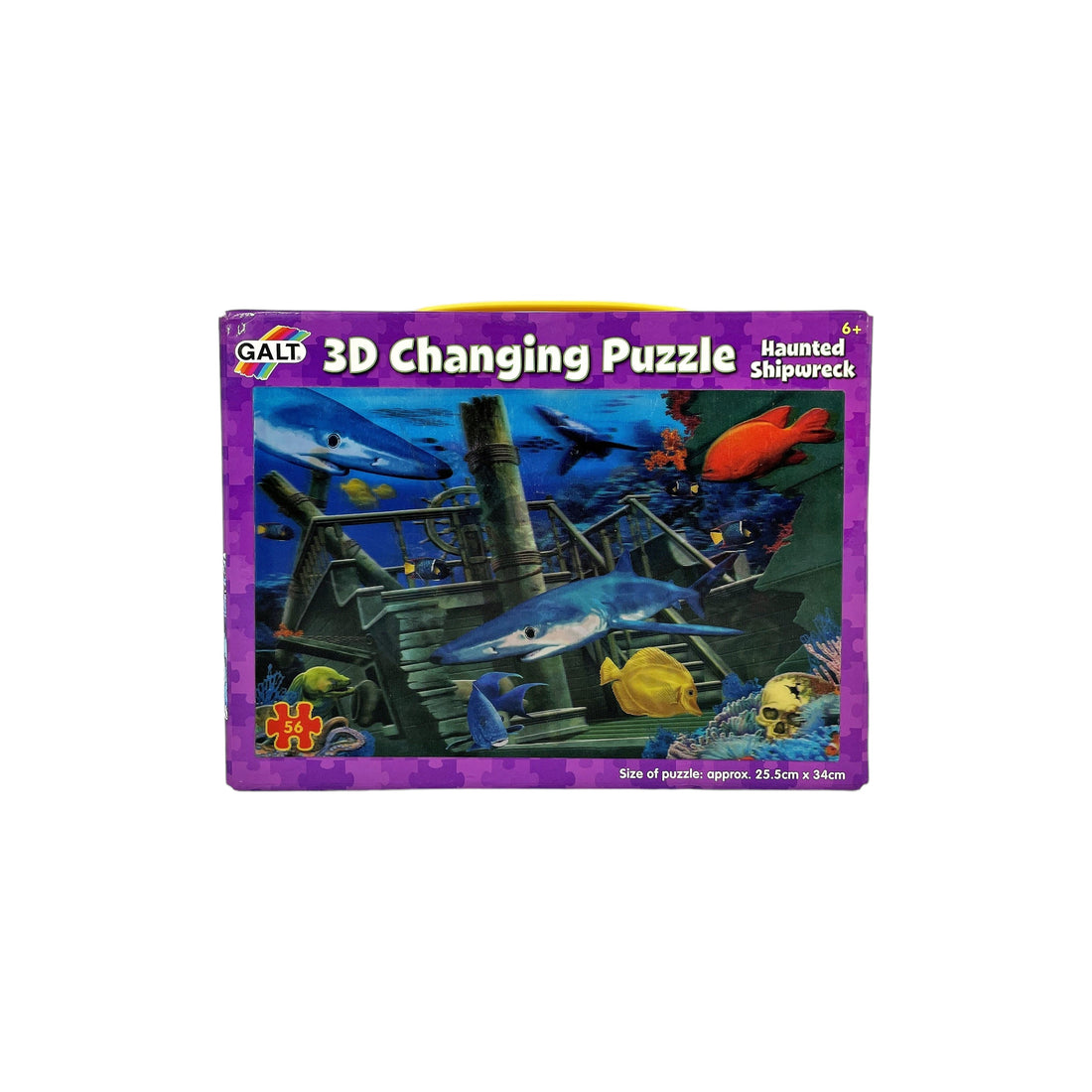 3D Changing puzzle - Fonds marins - 56 pièces- Édition 2010