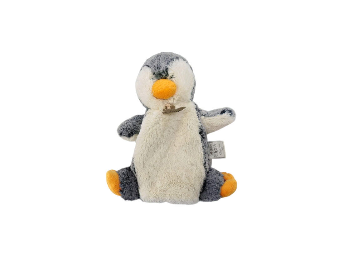 Peluche - Pingouin marionnette - Martin les Z&