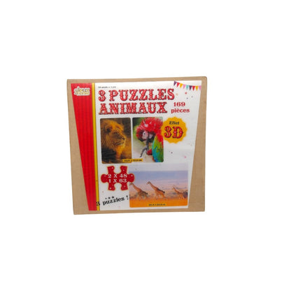 Puzzle 3D - Animaux