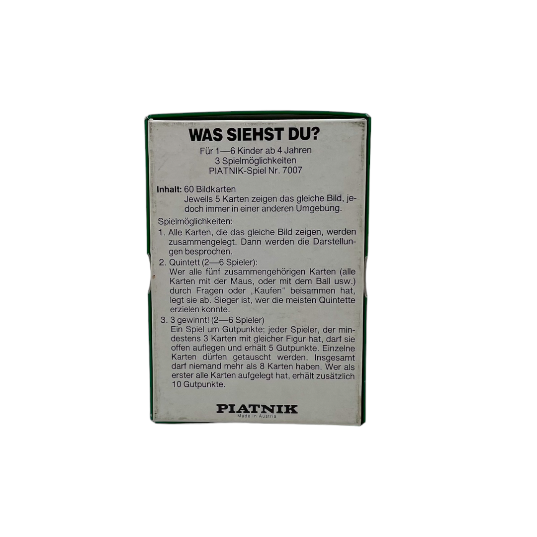 Was siehst du ?