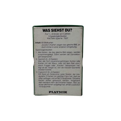 Was siehst du ?