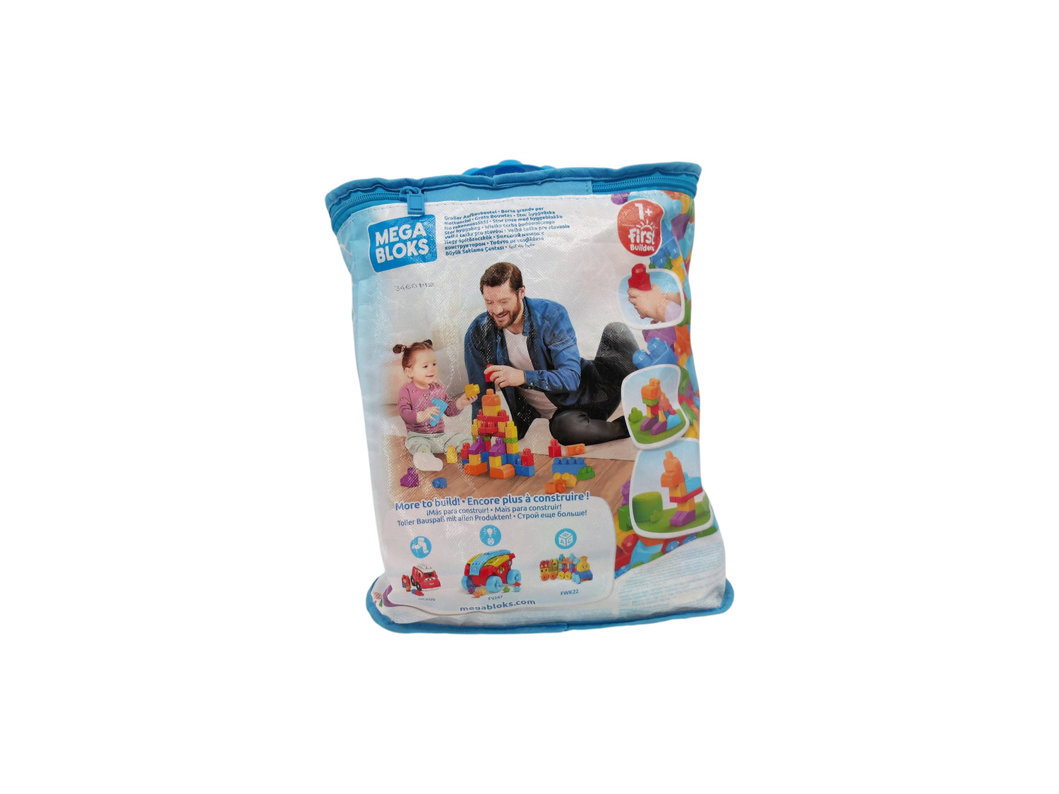 Mega Bloks - Sac Medium Classique 60 briques - Briques de construction