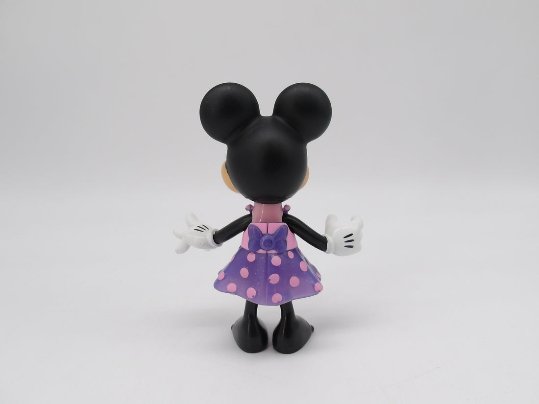 Figurine Minnie robe violette