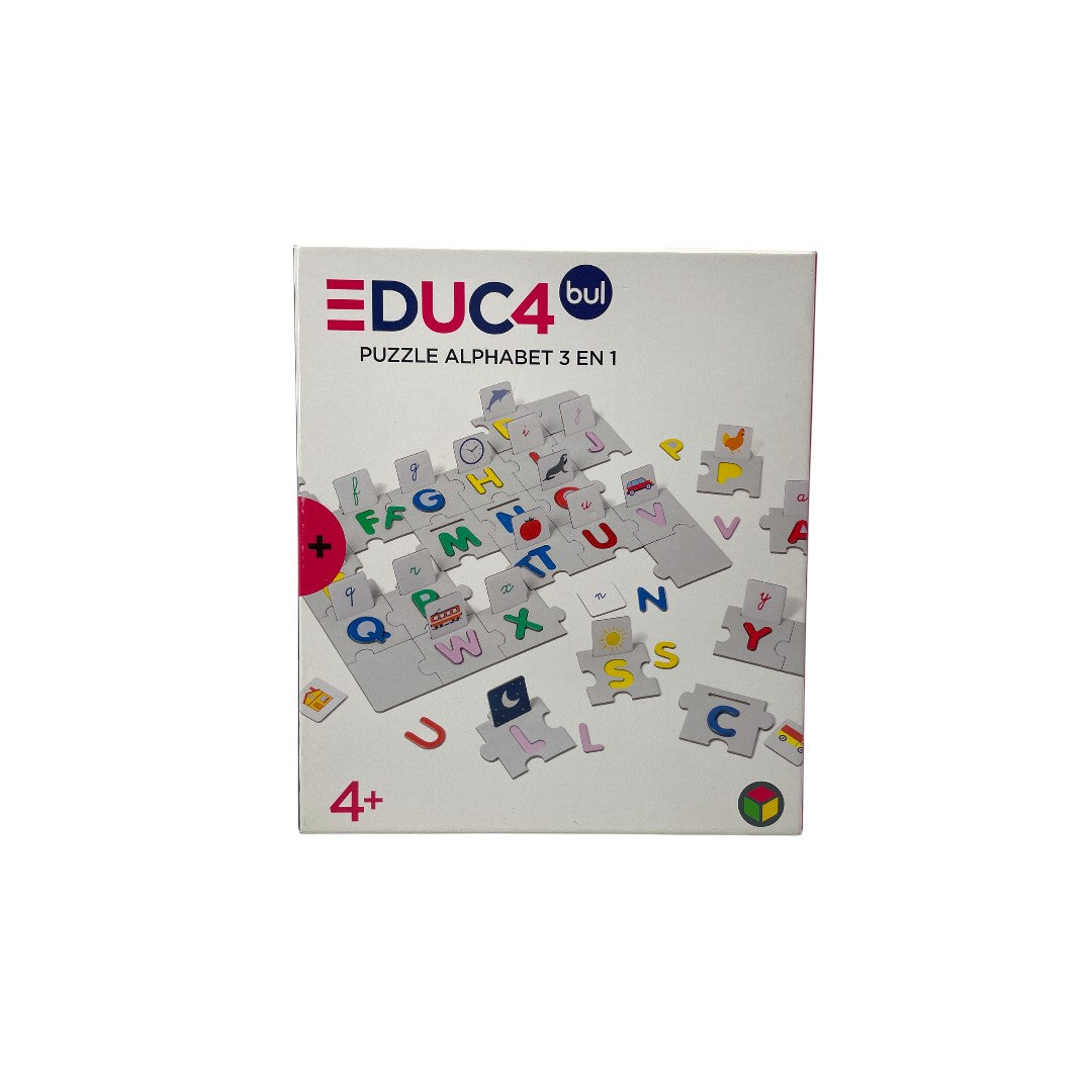 Educabul - Puzzle Alphabet 3 en 1