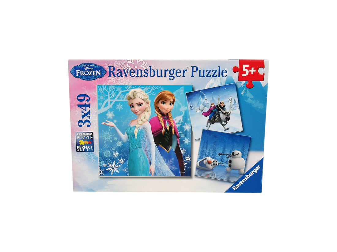 Puzzle Disney - La Reine Des Neiges - 3x49 pièces- Édition 2014