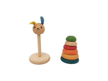 Pyramide empilable - Martin le lapin