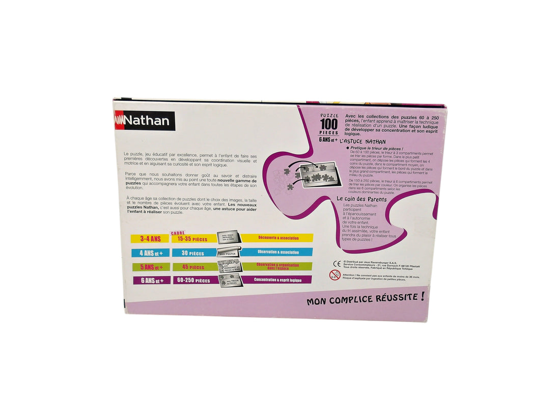 Puzzle  - Princesse - 100 pièces- Édition 2009