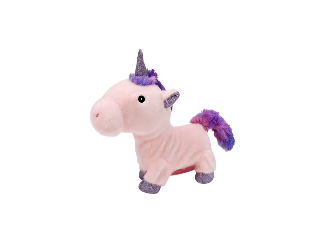 Peluche adaptée contacteur Licorne - Peluche sensorielle