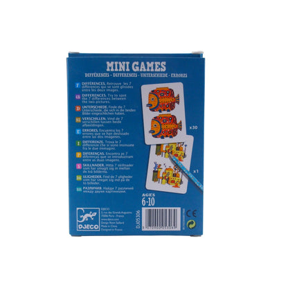 Mini Games - Les différences