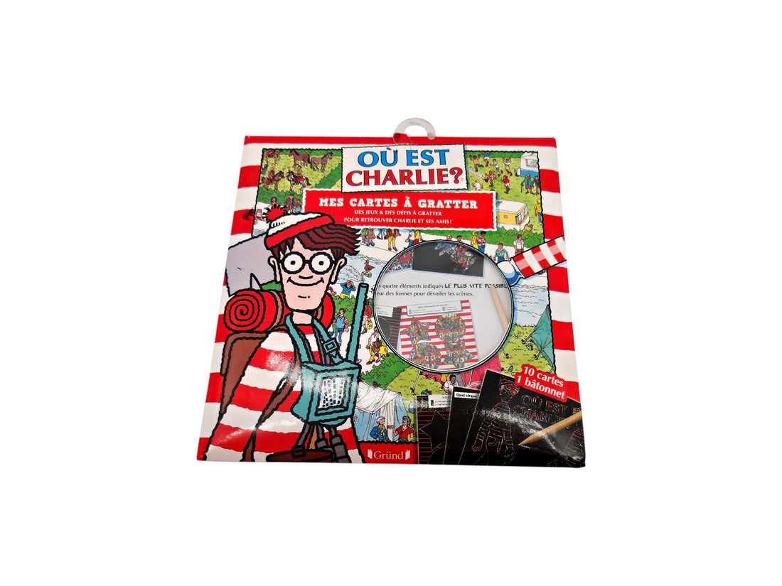 Où est Charlie ? - Mes cartes à gratter- Édition 2020