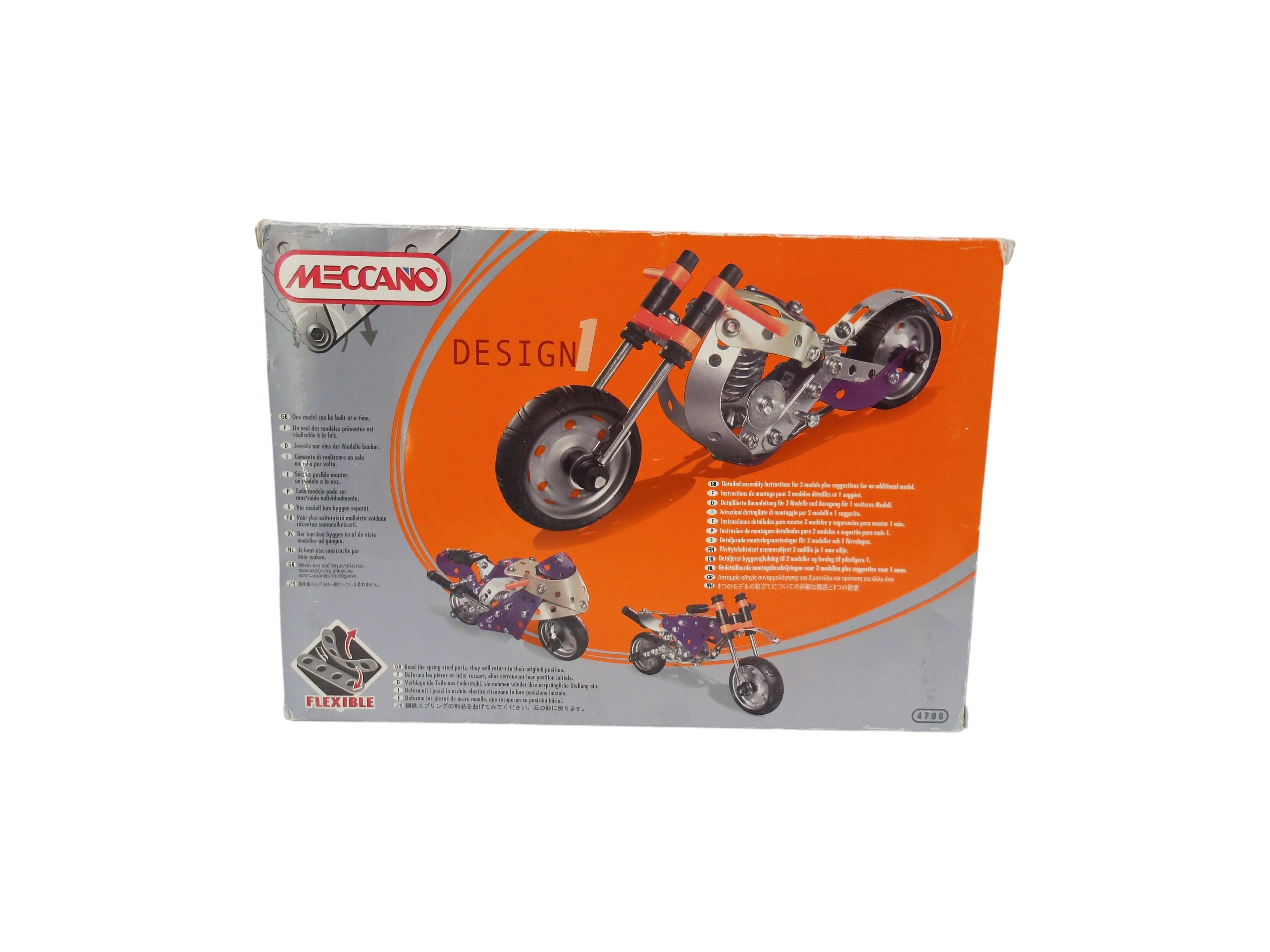Meccano - Design 1 - Moto