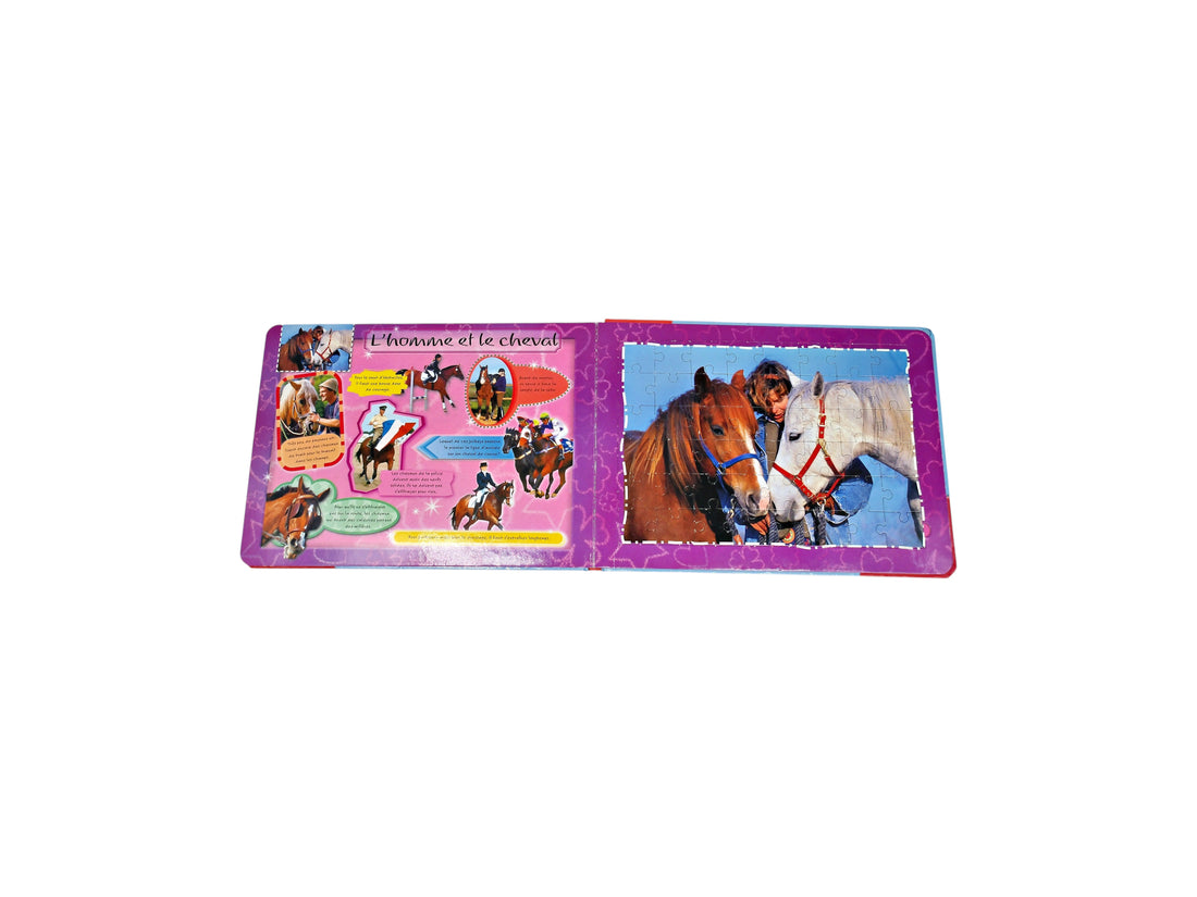 Le Cheval - Livre puzzle