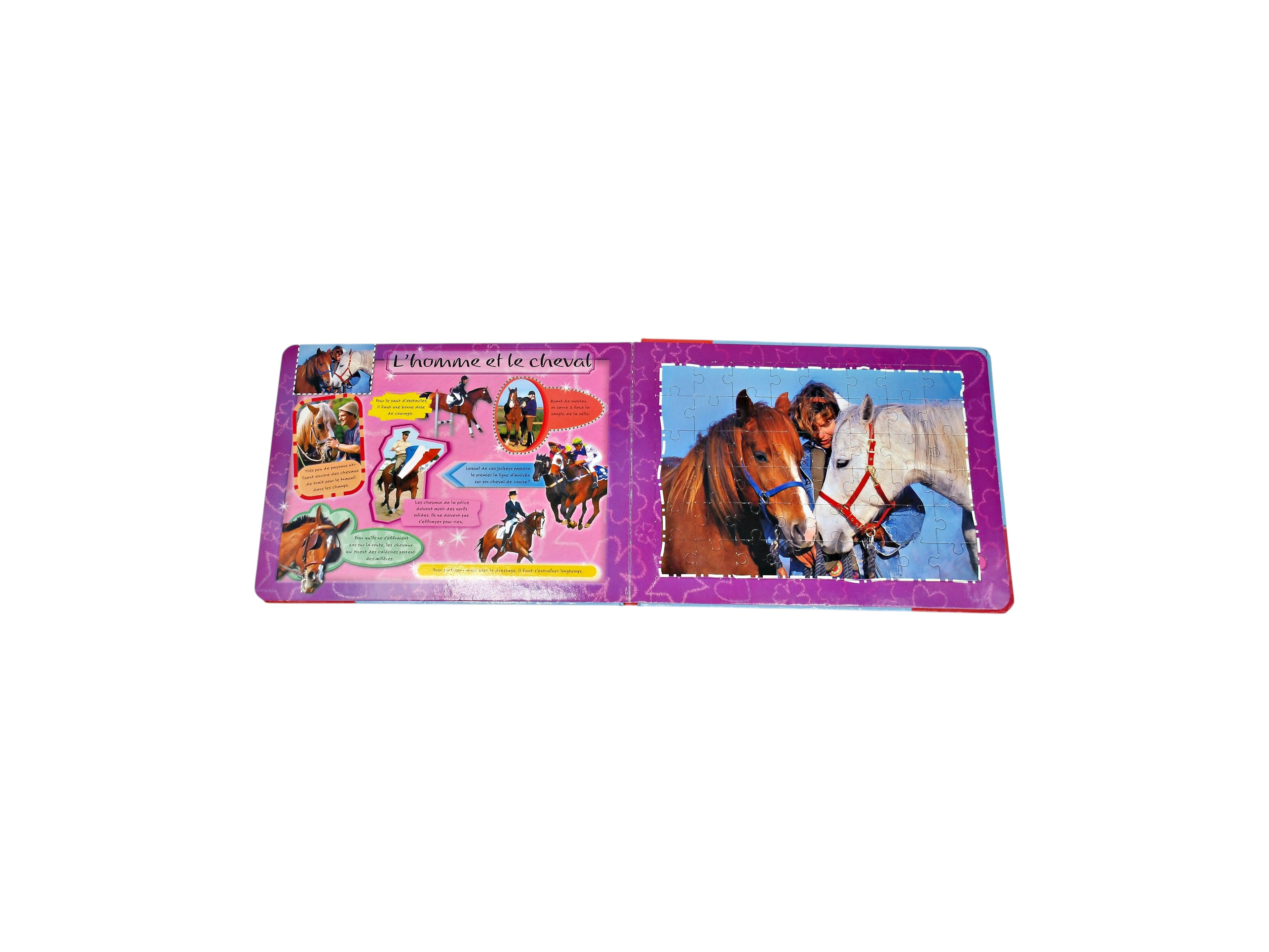 Le Cheval - Livre puzzle
