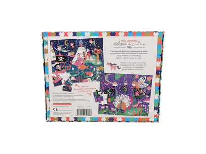 Puzzle brillants - Pays imaginaires - 2 x 24 pièces