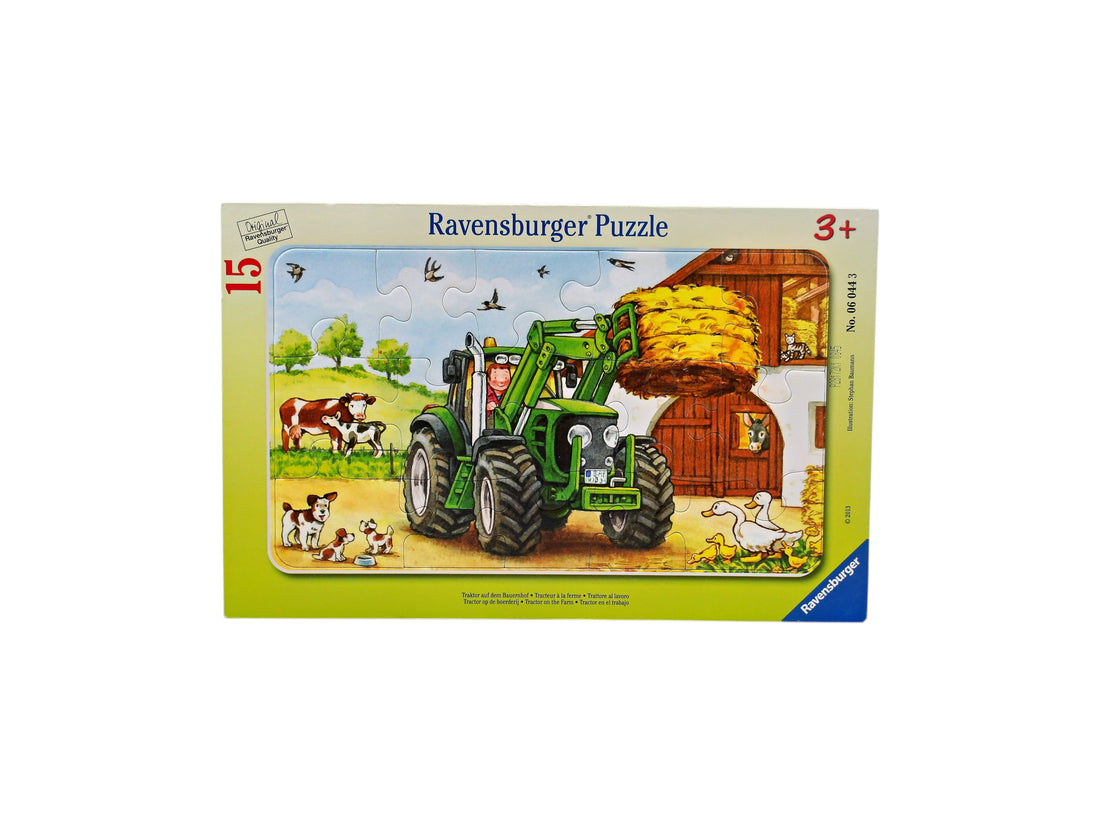 Puzzle - Tracteur à la ferme - 15 pièces- Édition 2013