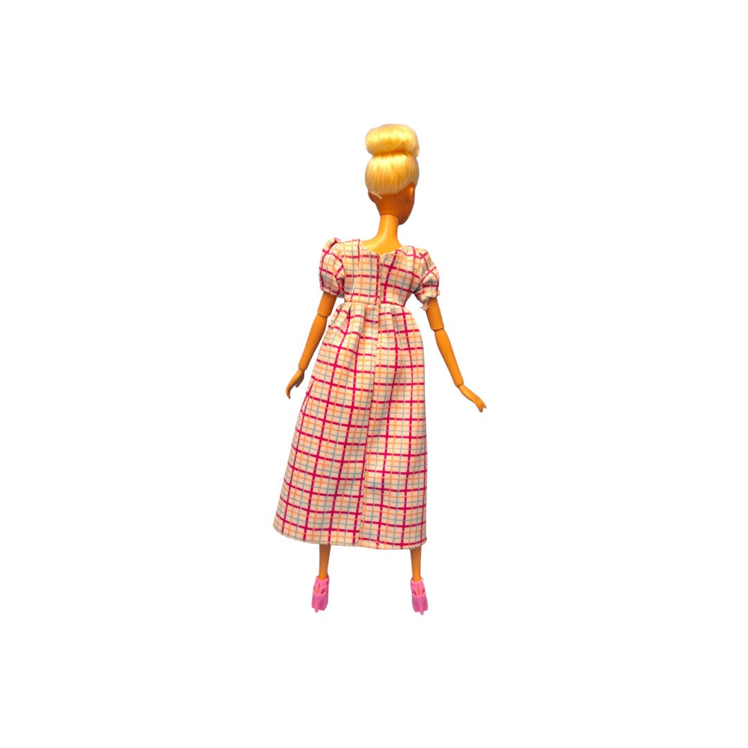 Barbie - Robe à carreaux