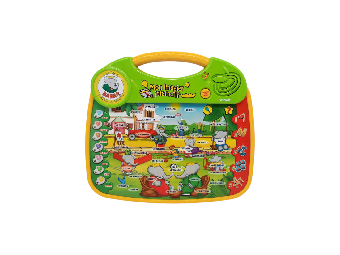 Mon imagier interactif Babar