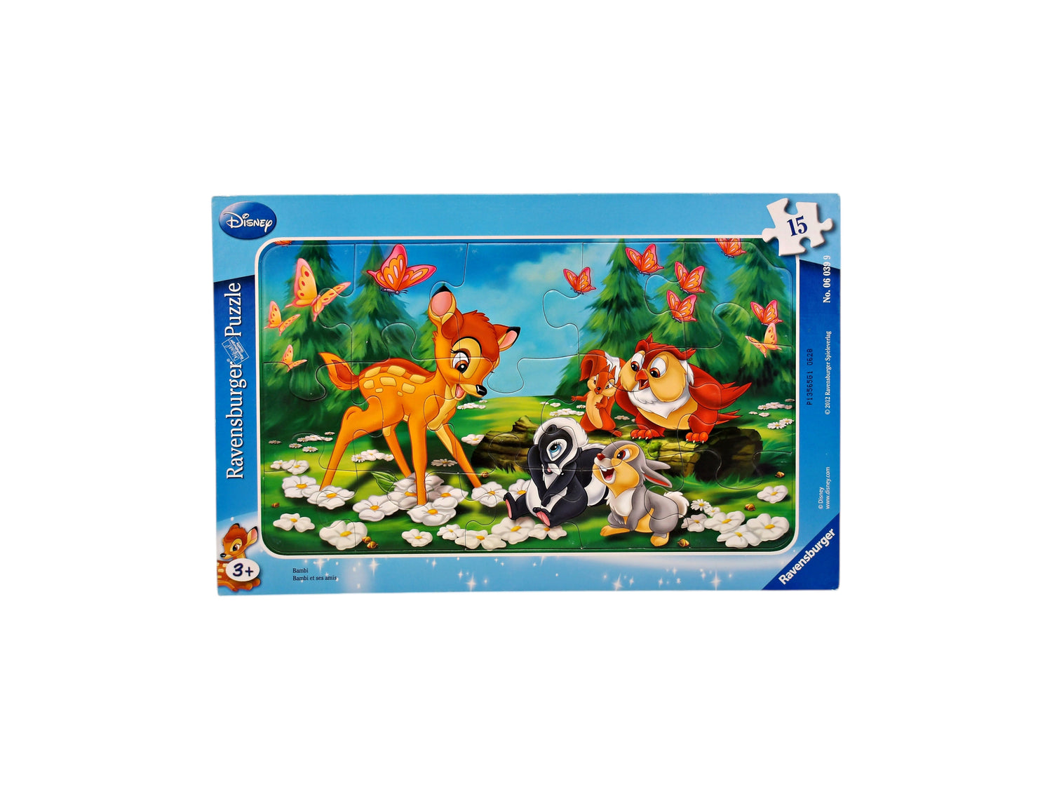 Puzzle cadre - Affectueux animaux - 15 pièces- Édition 2014