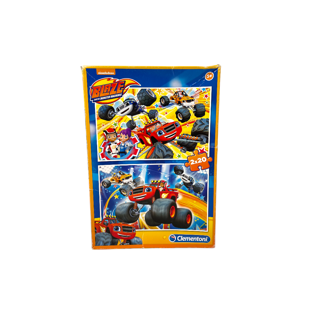 Puzzle - Blaze the monster machine - 2x20 pièces