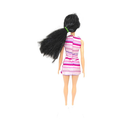 Barbie - Robe rayée