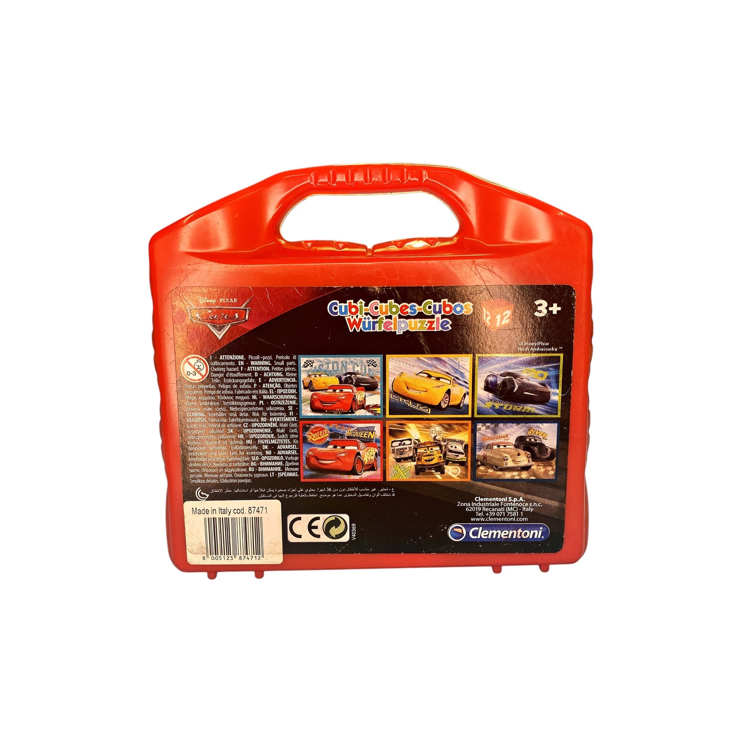 Valisette - Puzzle cubes - Cars 