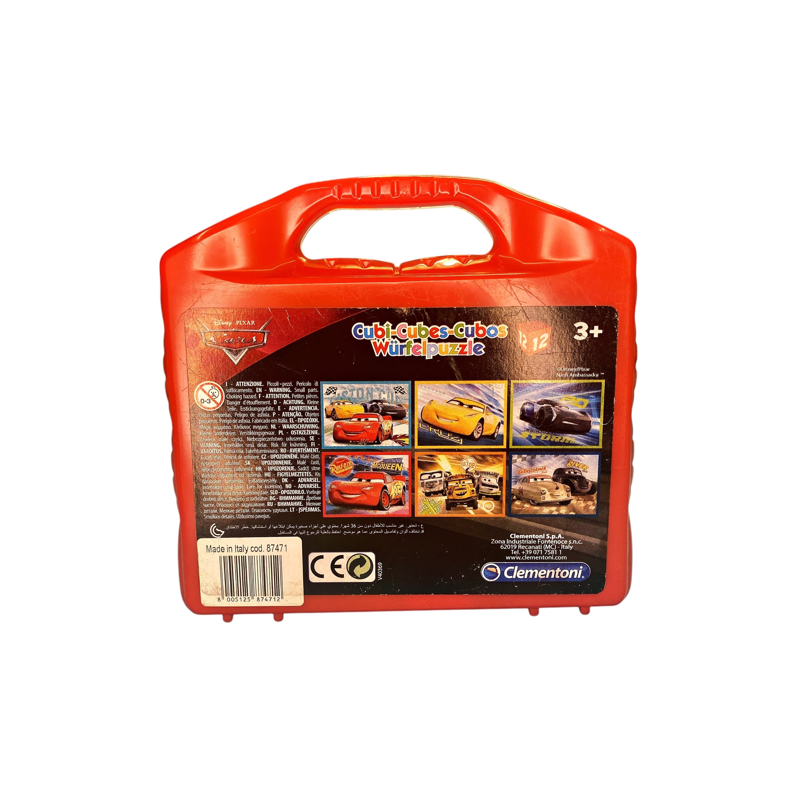 Valisette - Puzzle cubes - Cars 