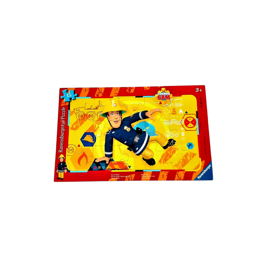 Puzzle cadre - Sam le Pompier - 15 pièces