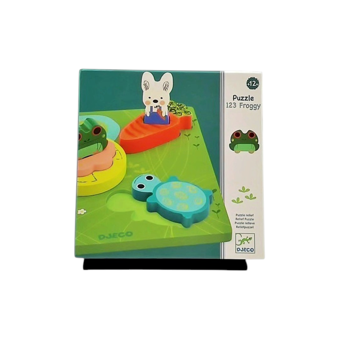 Puzzle 1, 2, 3 Froggy