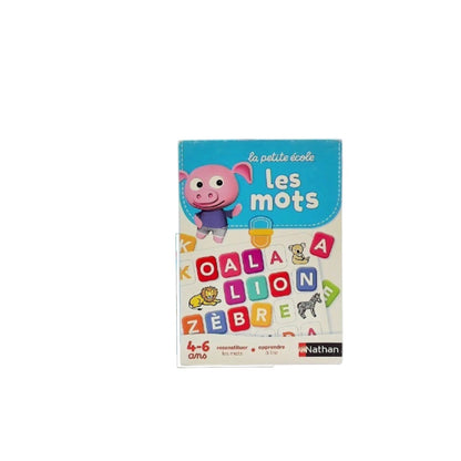 La petite école - Les mots