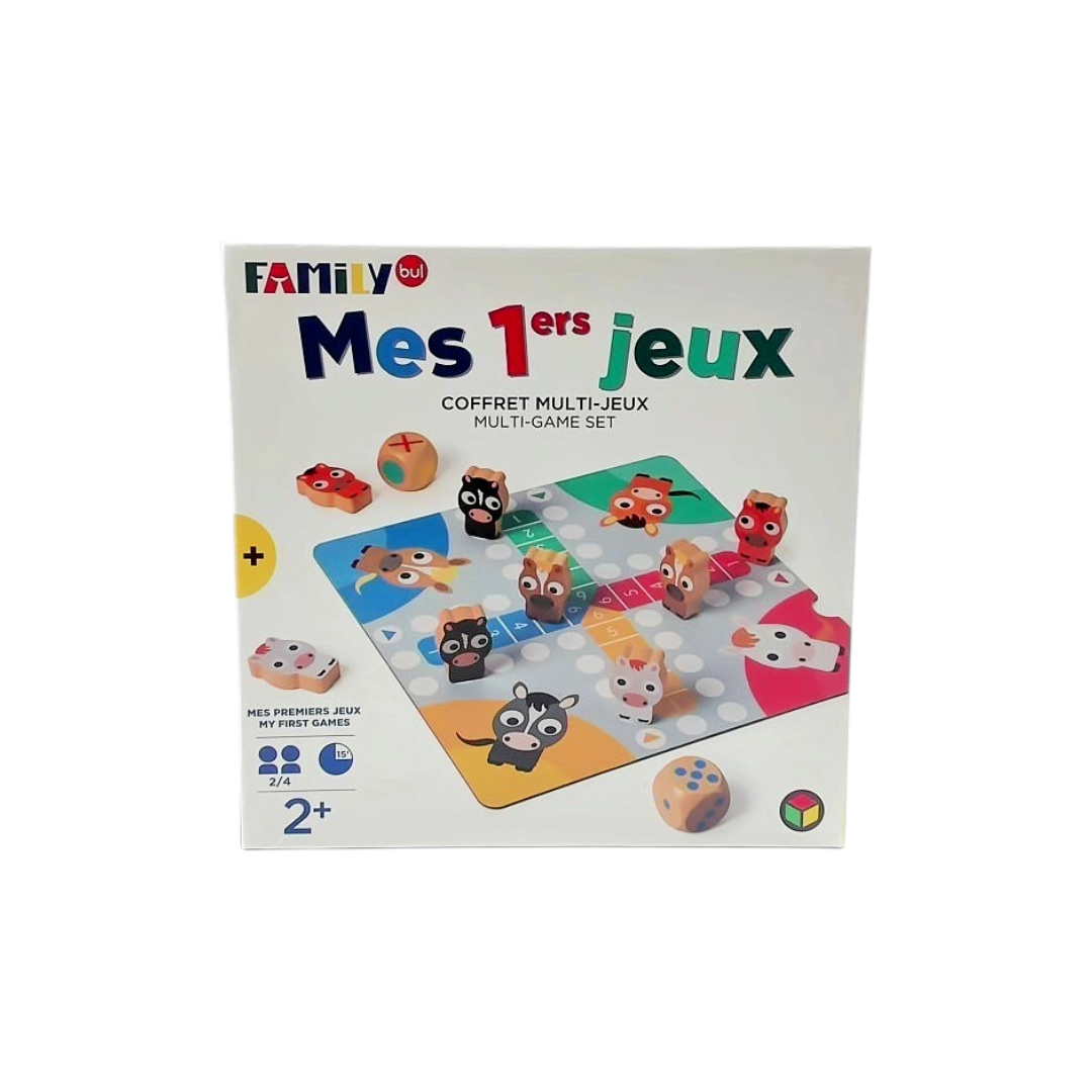 Familybul - Mes 1ers jeux - Coffret multi-jeux