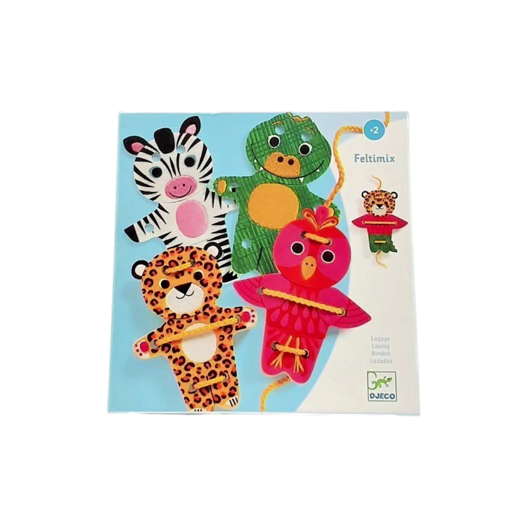 FeltiMix - Jeu de laçage et premiers apprentissages