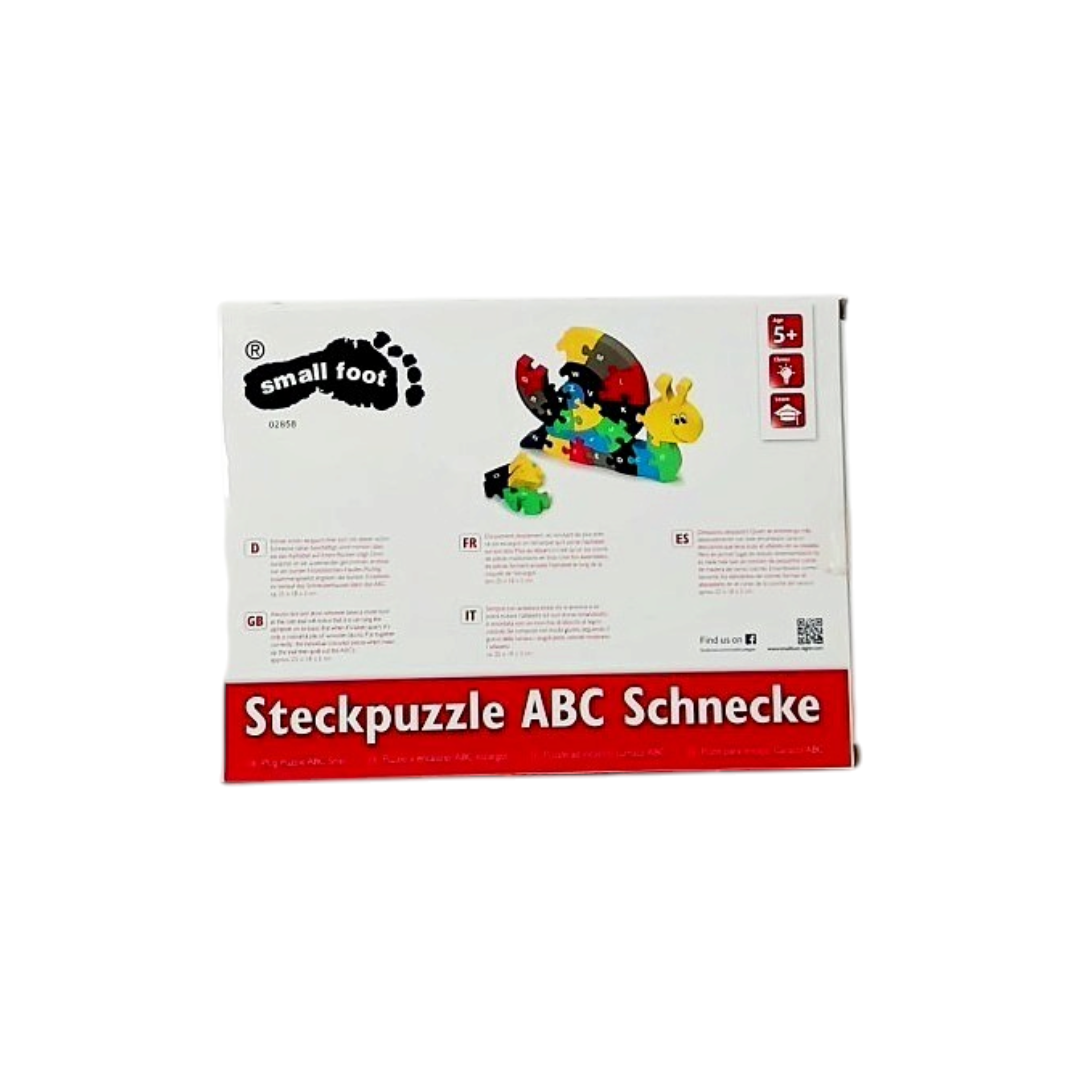 Puzzle ABC Escargot