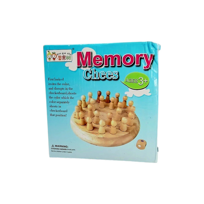 Jeu de mémoire - Memory en bois