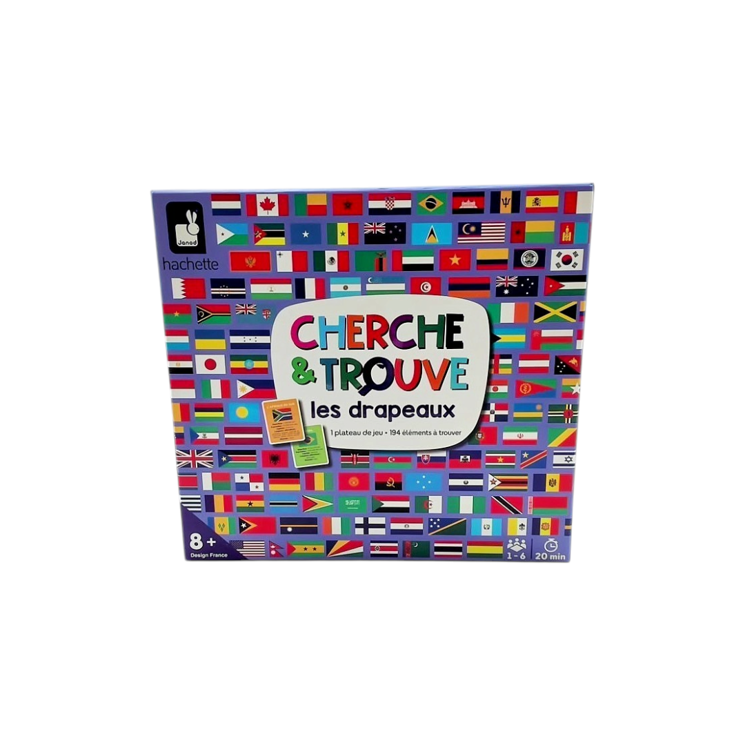Cherche &amp; trouve - Les drapeaux