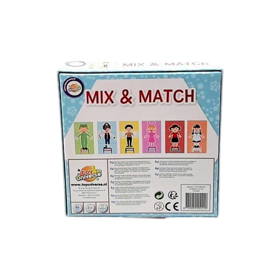 Puzzle Mix &amp; Match - 18 pièces