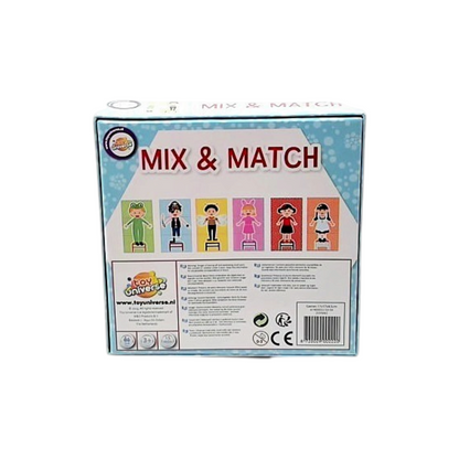 Puzzle Mix &amp; Match - 18 pièces