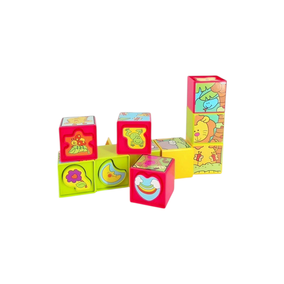 Puzzles cubes et trieur de formes