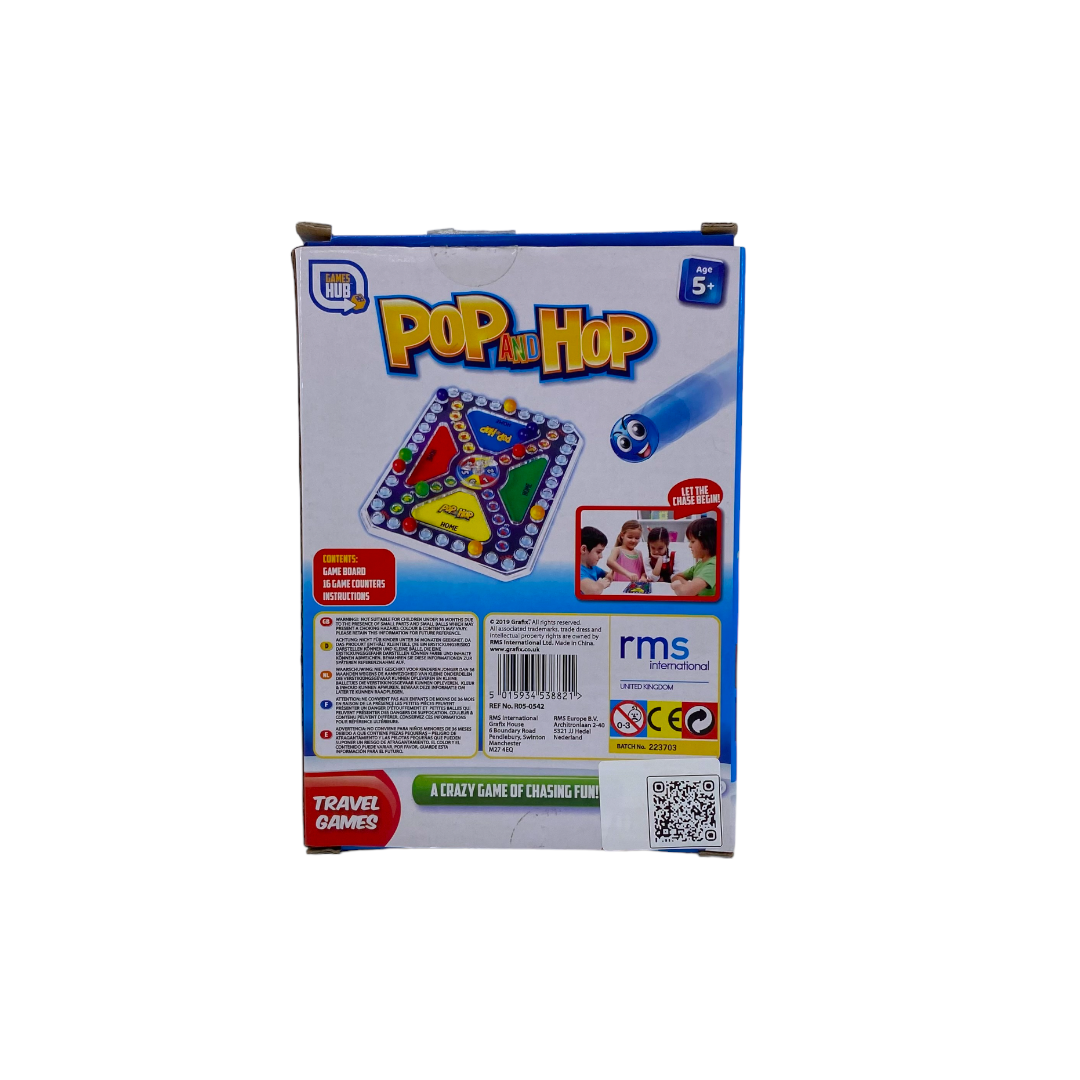 Pop and hop - Jeu de voyage- Édition 2019