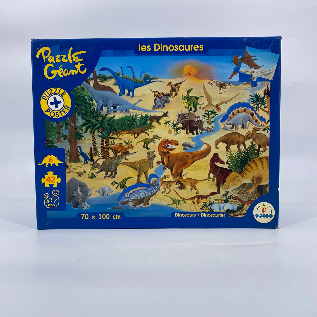 Puzzle géant - Les Dinosaures - 48 pièces