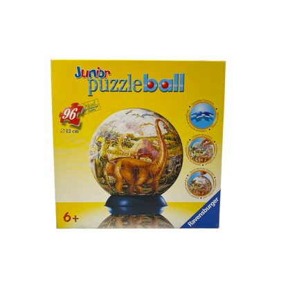 Puzzle ball junior - Dinosaures - 96 pièces- Édition 2005
