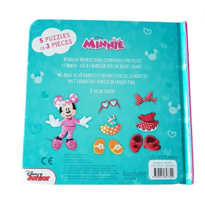 Livre puzzle Disney - Minnie mes premiers puzzles