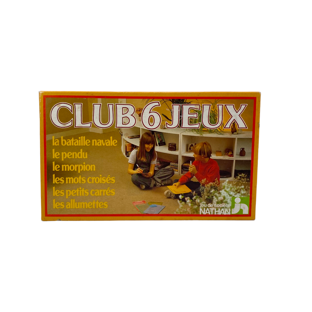 Club 6 jeux- Édition 1981