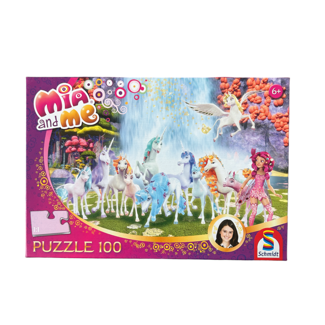 Puzzle - Mia et moi - Les Licornes - 100 pièces