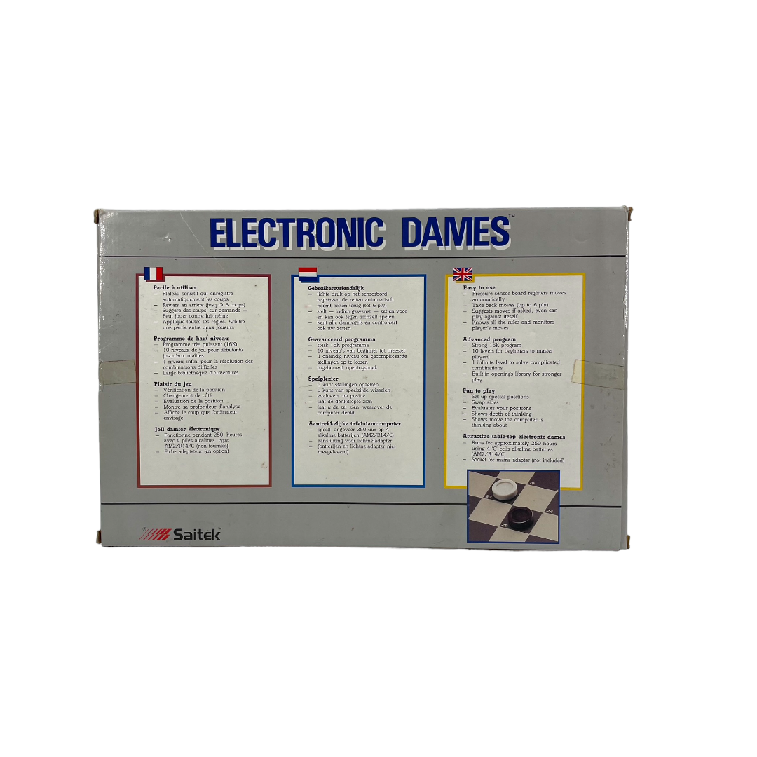 Electronic Dames- Édition 1989