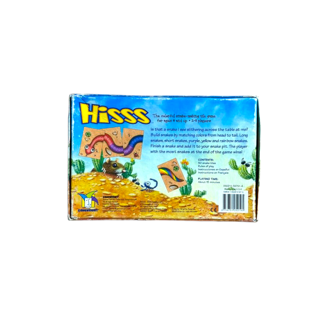 Hisss - The colorful snake-making tile game- Édition 2006