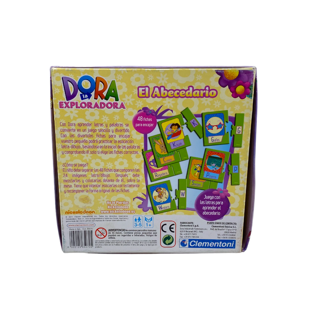 Abécédaire Dora - Version espagnole