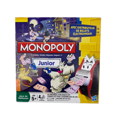 Monopoly junior - Banque électronique- Édition 2017 – Yoti Boutique