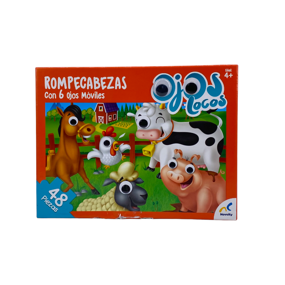 Puzzle - Ojos locos - 48 pièces